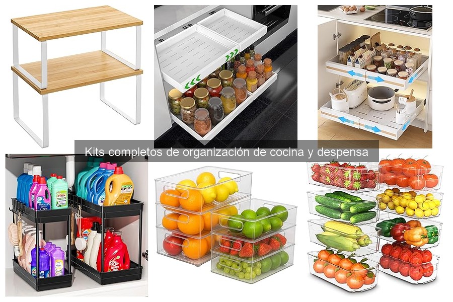 Cómo elegir el mejor kit de organización para tu cocina