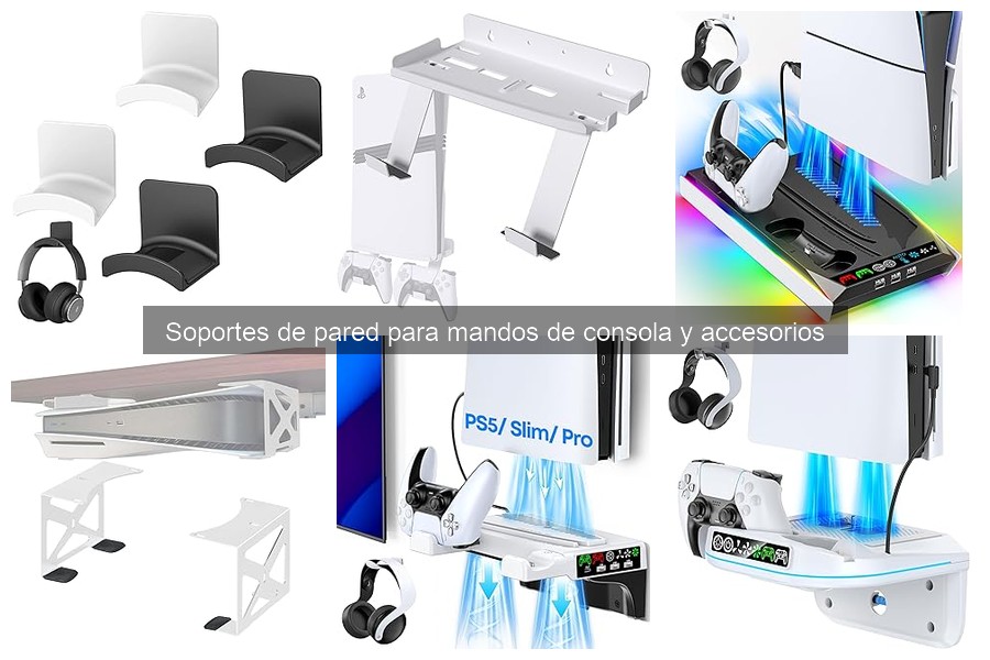 Cómo elegir el mejor soporte de pared para mandos de consola