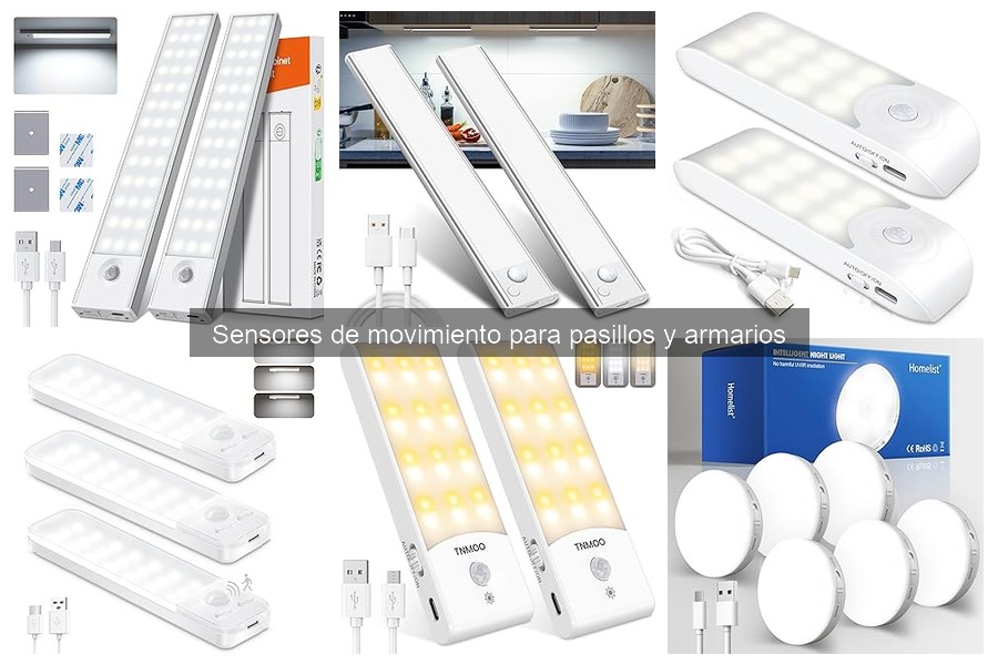 Cómo elegir el sensor de movimiento ideal para pasillos y armarios