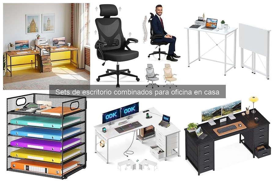 Cómo elegir el set de escritorio combinado ideal para tu oficina