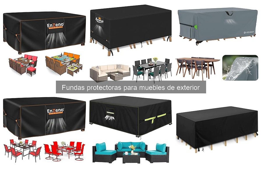 Cómo elegir la funda perfecta para muebles de exterior