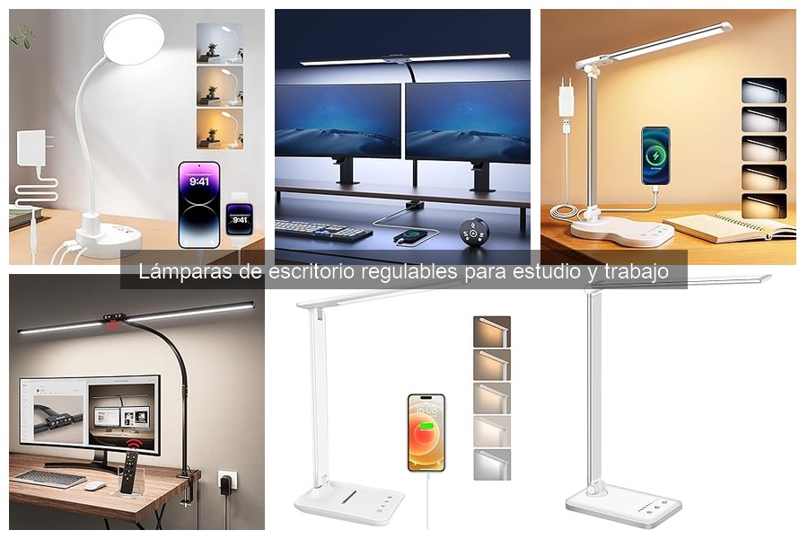 Cómo elegir la lámpara de escritorio regulable ideal