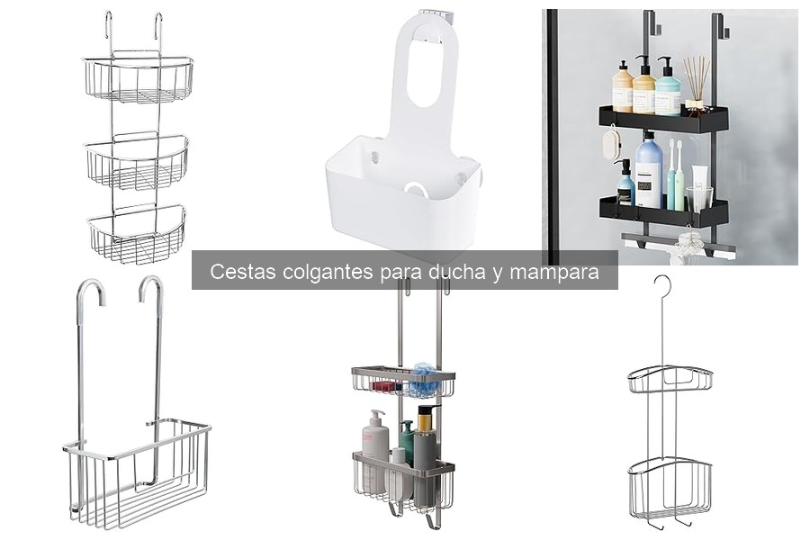 Cómo elegir la mejor cesta colgante para tu ducha