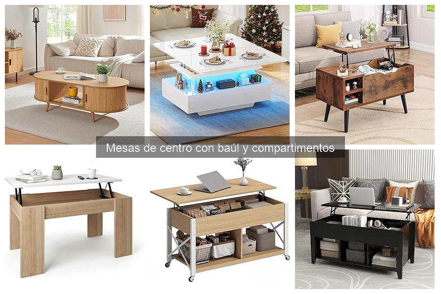 Cómo elegir la mesa de centro con baúl adecuada para tu hogar