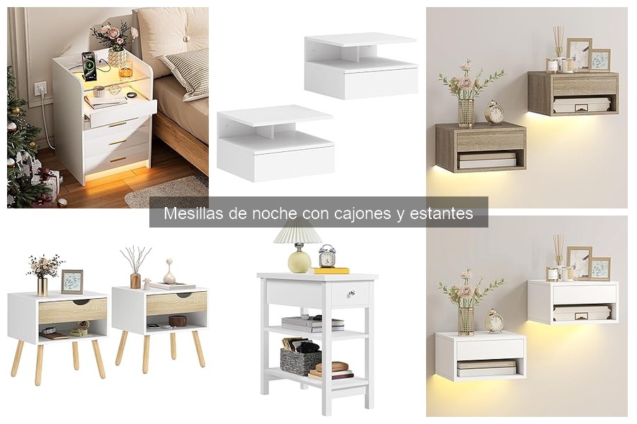 Cómo elegir la mesilla de noche ideal para tu habitación