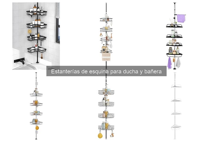 Cómo instalar estanterías de esquina en la ducha fácilmente