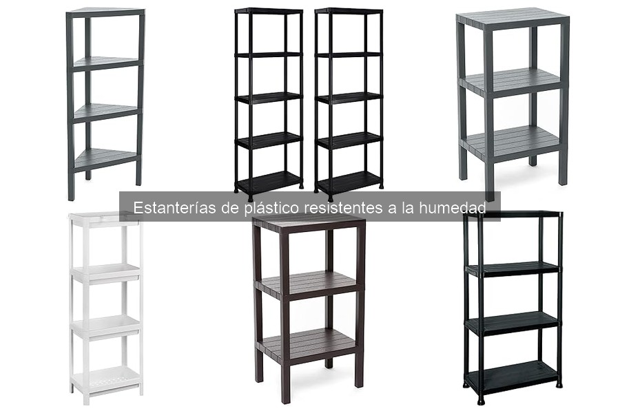 Cómo instalar estanterías de plástico resistentes a la humedad