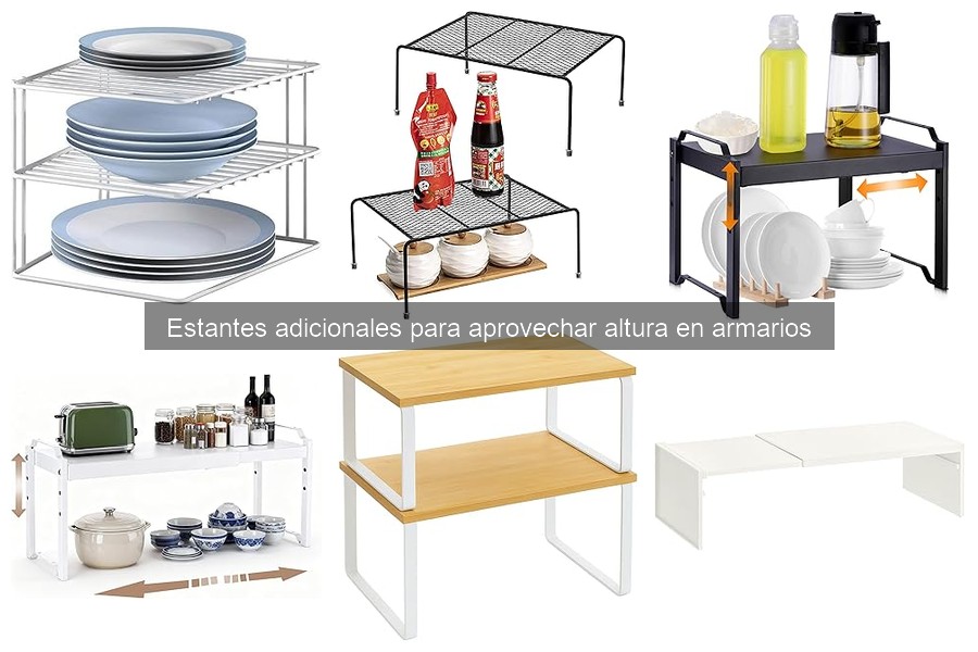 Cómo instalar estantes adicionales en armarios fácilmente