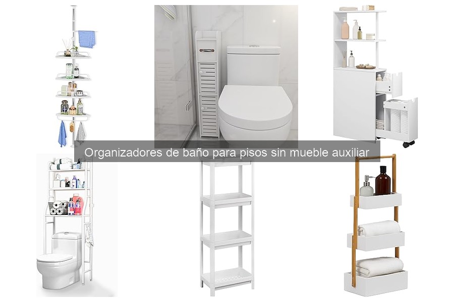 Cómo Instalar Organizadores de Baño Sin Mueble Auxiliar