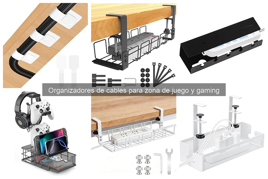 Cómo instalar organizadores de cables en tu zona de juego