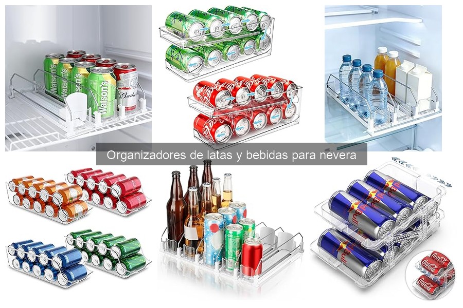 Cómo instalar organizadores de latas en la nevera fácilmente