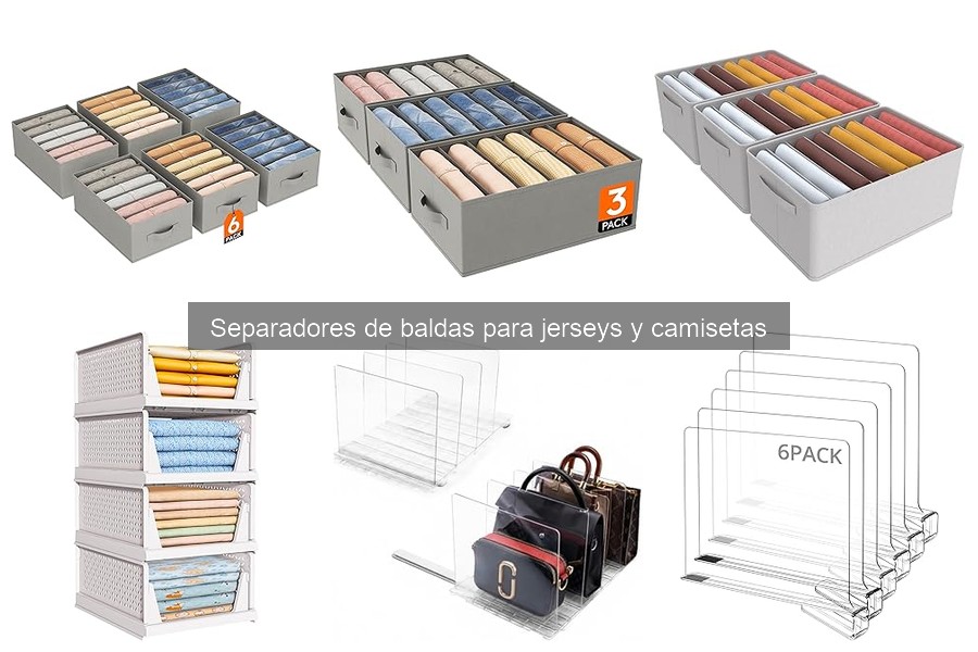 Cómo Instalar Separadores de Baldas para Ropa Eficazmente