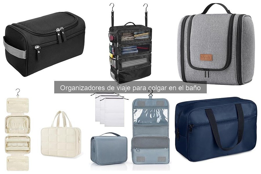 Cómo instalar un organizador de viaje en el baño