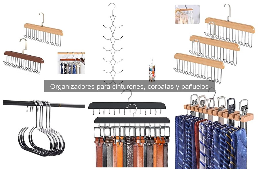 Cómo instalar un organizador para cinturones y corbatas