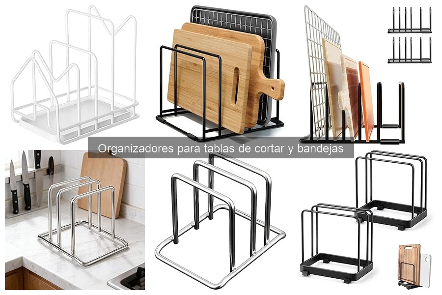 Cómo Instalar un Organizador para Tablas de Cortar y Bandejas