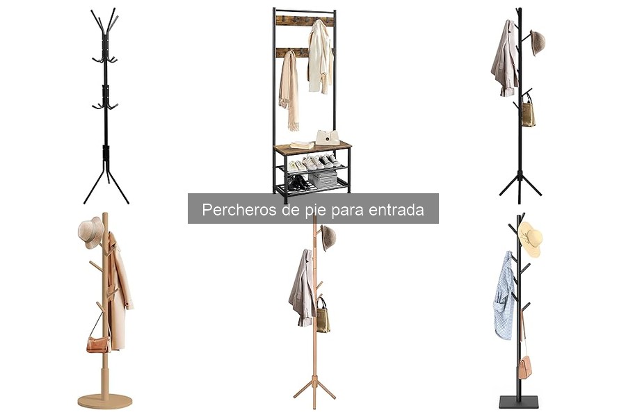 Cómo instalar un perchero de pie en tu entrada