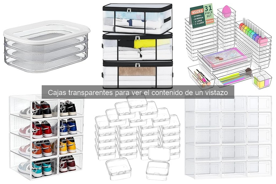 Cómo limpiar y mantener cajas transparentes de almacenamiento