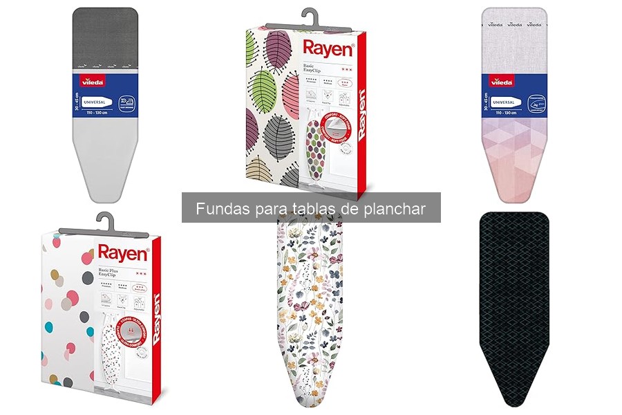 Cómo limpiar y mantener fundas para tablas de planchar