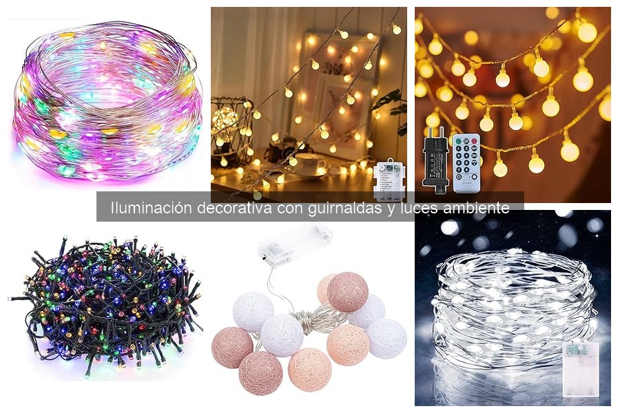 ** Cómo mantener guirnaldas de luces en buen estado