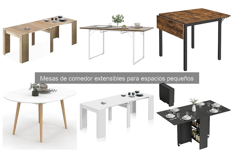 Cómo mantener y limpiar mesas extensibles para espacios pequeños