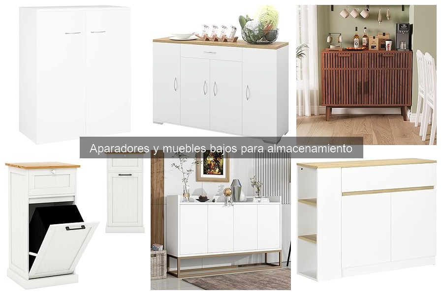 Cómo organizar un aparador para maximizar el espacio