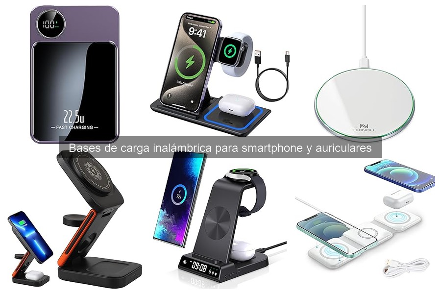 ¿Cómo saber si una base de carga inalámbrica es compatible?