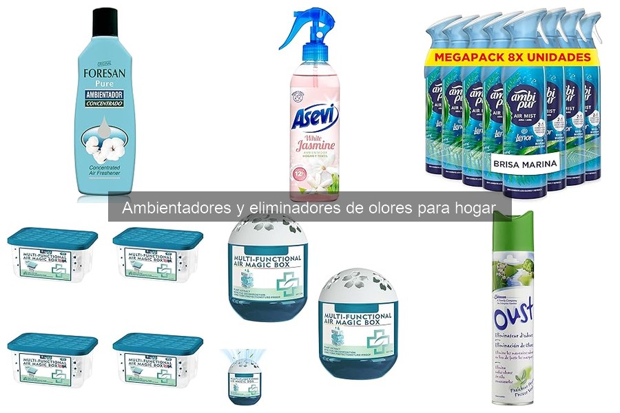 Cómo usar ambientadores y eliminadores de olores en el hogar