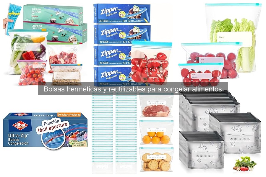 Cómo usar bolsas herméticas reutilizables en el hogar