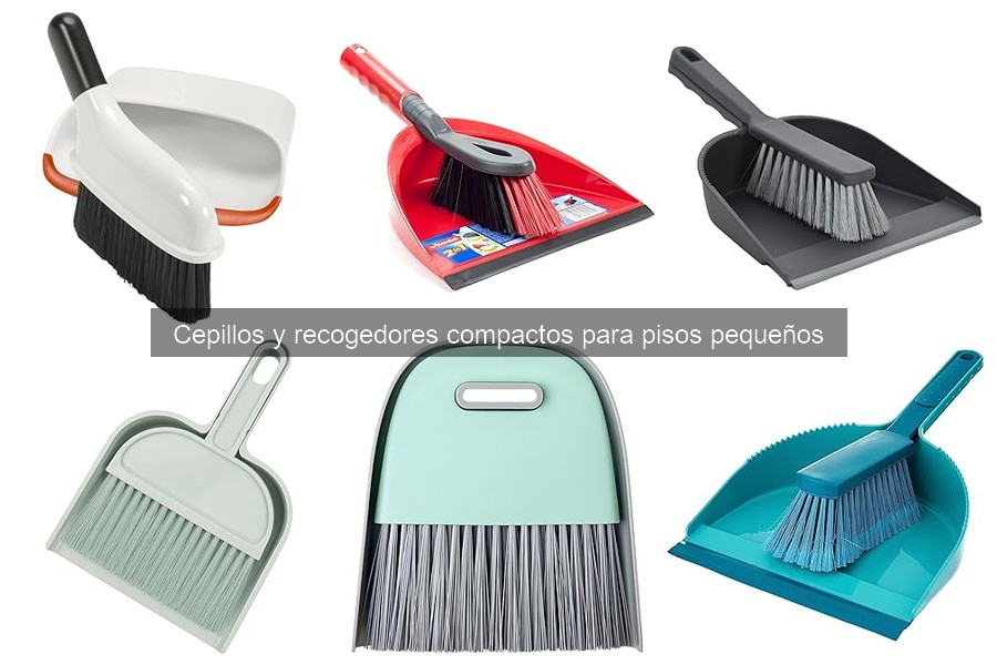 Cómo usar correctamente un cepillo y recogedor compacto