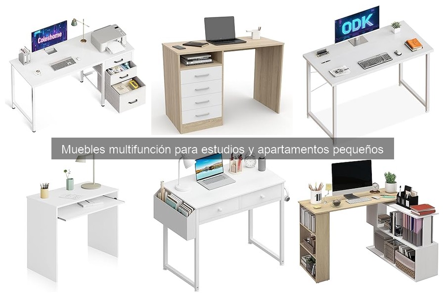 Cómo Usar Muebles Multifunción en Tu Estudio Pequeño