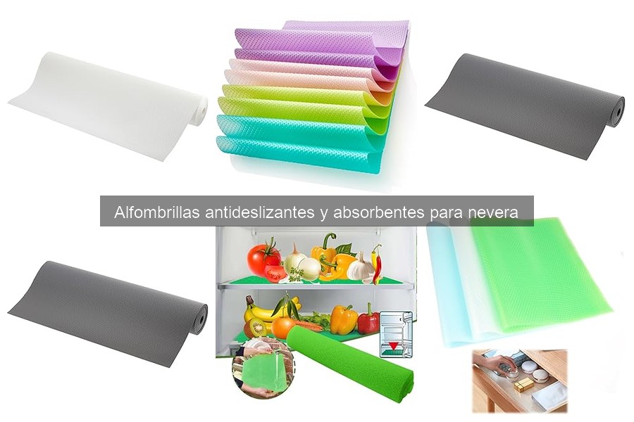 Comparativa: Alfombrillas antideslizantes vs. otras soluciones para nevera