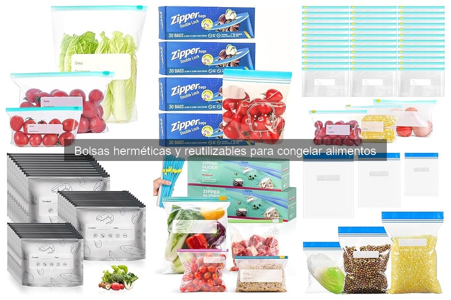 Comparativa: Bolsas herméticas reutilizables vs desechables