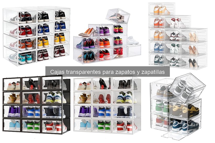 Comparativa: Cajas Transparentes vs. Opacas para Zapatos