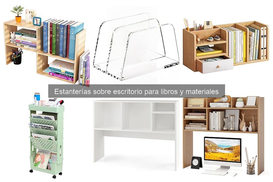 Comparativa de Estanterías sobre Escritorio: Marcas y Precios