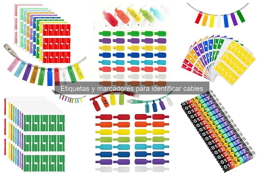 Comparativa de Etiquetas para Cables: Mejores Opciones y Precios