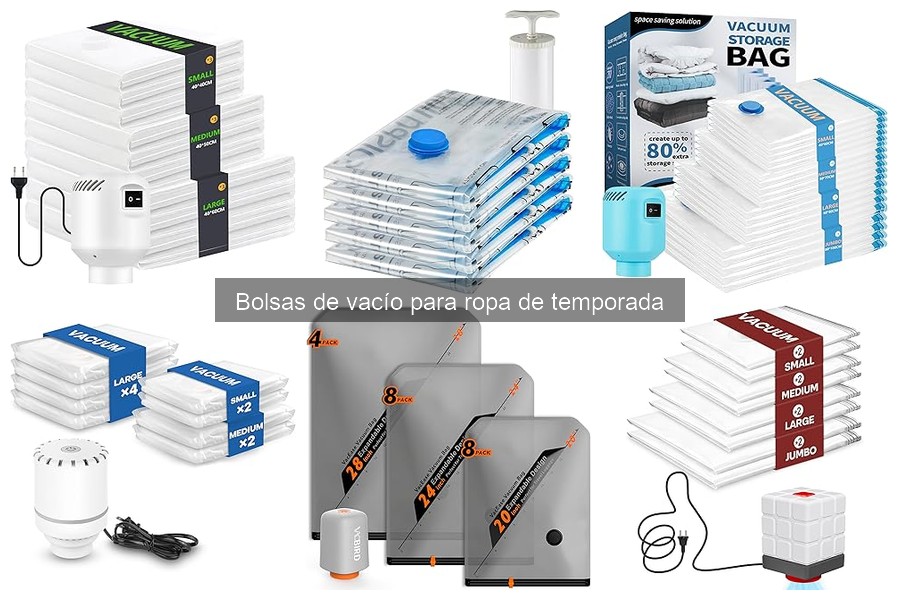 Comparativa de las Mejores Bolsas de Vacío para Ropa