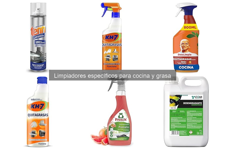 Comparativa de Limpiadores Líquidos vs Spray para Grasa