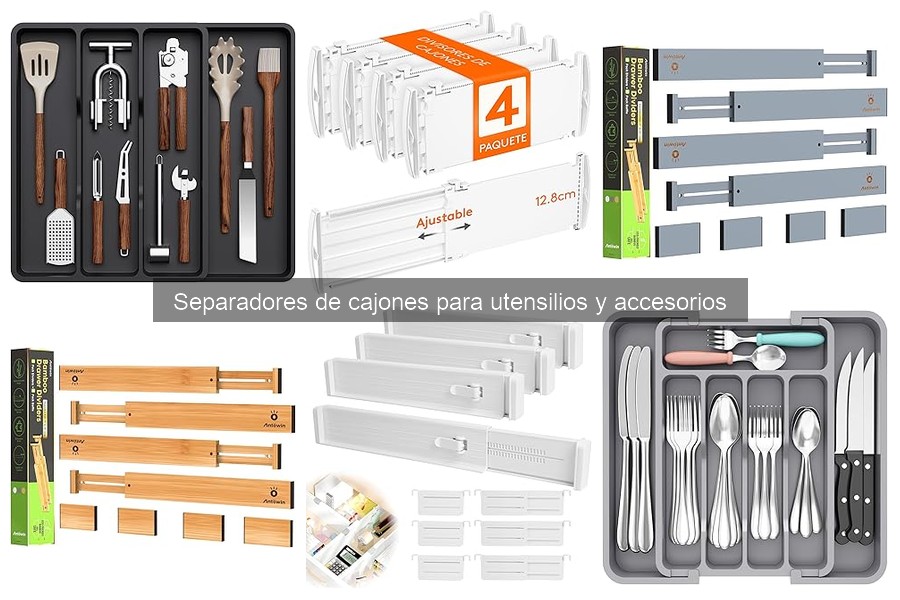 Comparativa de los Mejores Separadores de Cajones 2023