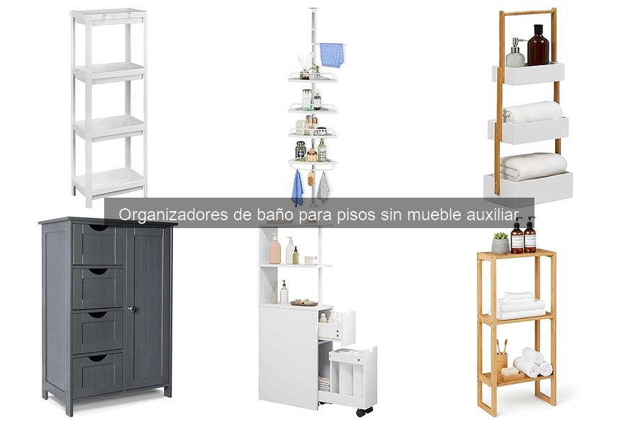 Comparativa de materiales en organizadores de baño