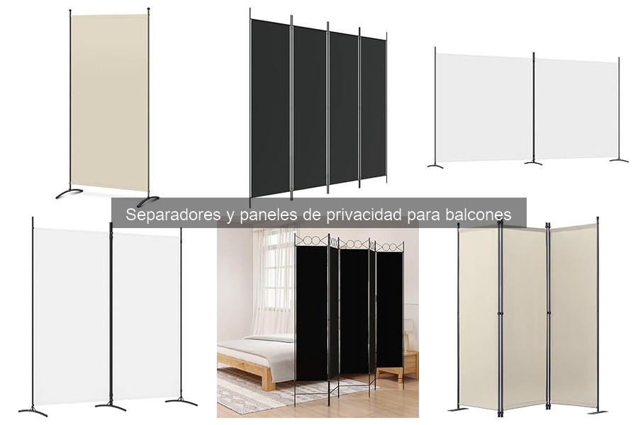 Comparativa de materiales para paneles de privacidad en balcones