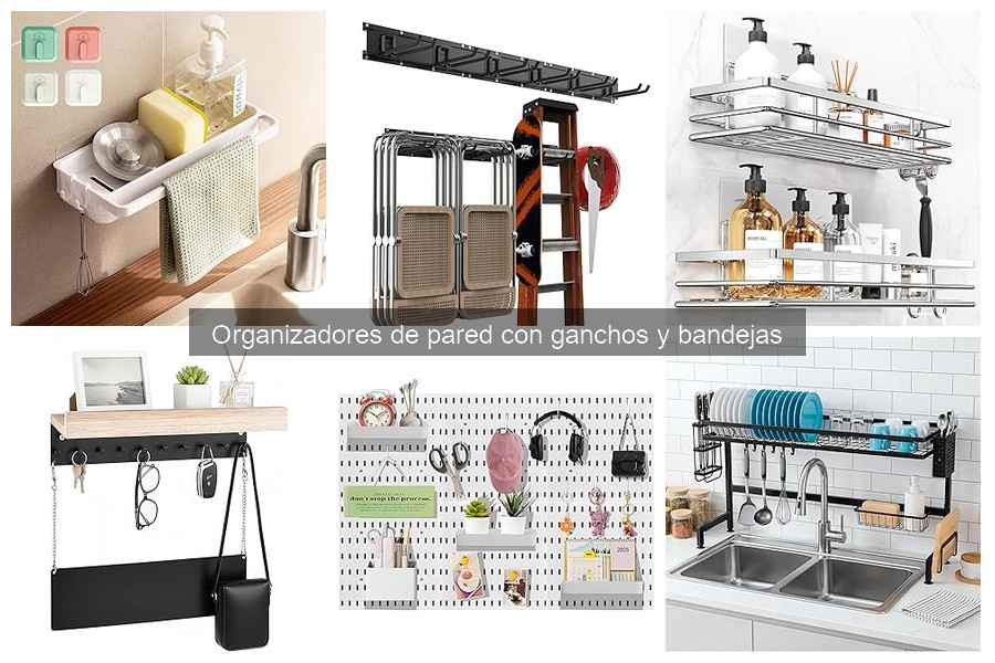 Comparativa de Organizadores de Pared: Madera, Metal y Plástico