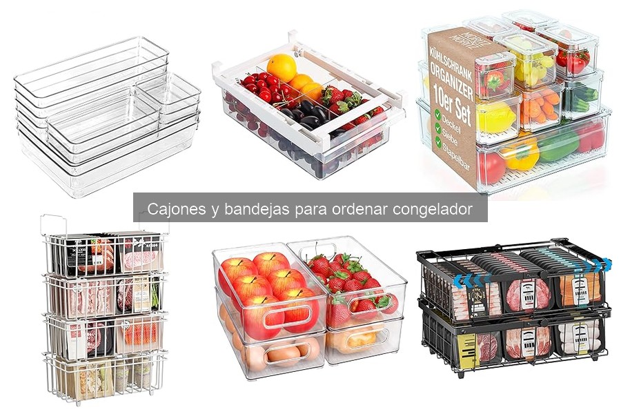 Comparativa de precios de cajones y bandejas para congelador
