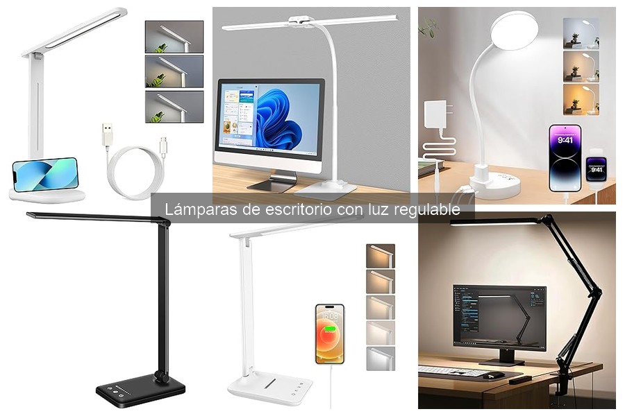 Comparativa de precios: lámparas de escritorio regulables