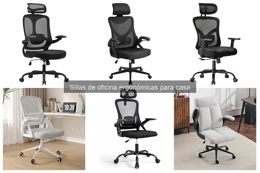 Comparativa de Sillas de Oficina Ergonómicas para Casa