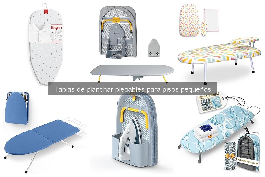 Comparativa de Tablas de Planchar Plegables para Pisos Pequeños