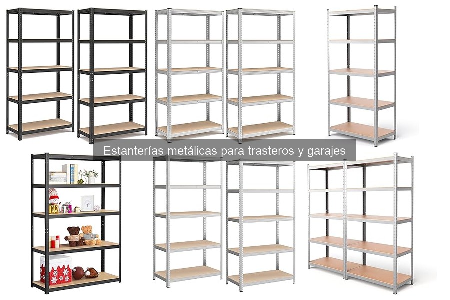 Comparativa: Estanterías Metálicas vs. de Madera para Trasteros