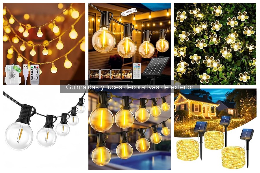 Comparativa: Guirnaldas de LED vs. Luces de Filamentación
