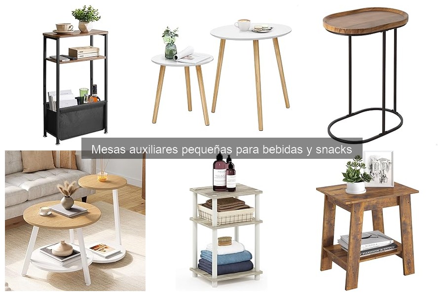Comparativa: Mesas auxiliares de madera vs. metal