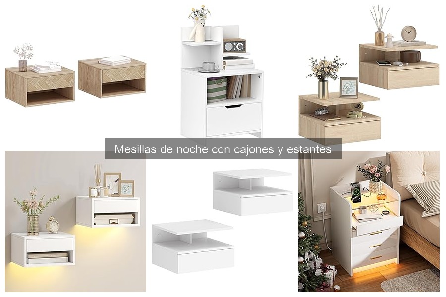 Comparativa: Mesillas de Noche con Cajones vs Otras Opciones