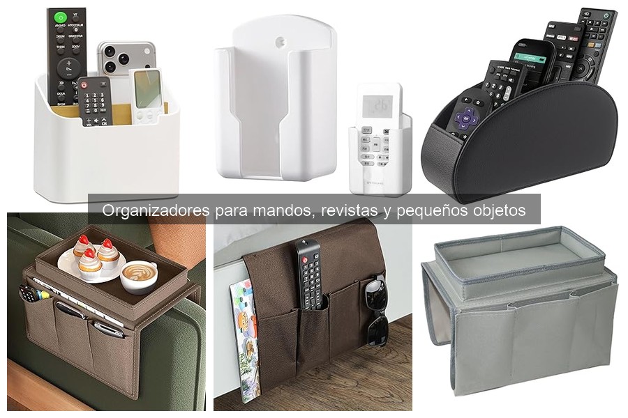 Comparativa: Organizadores de Mandos de Plástico vs Madera